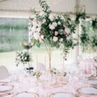 Stojak złoty taliowany, klepsydra wys. 70cm Stojak złoty taliowany, klepsydra wys. 70cm