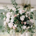 Stojak złoty taliowany, klepsydra wys. 70cm Stojak złoty taliowany, klepsydra wys. 70cm