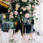 Świeczniki złote na długie świece, KOMPLET mix wysokości 16, 19, 24 cm Świeczniki złote na długie świece, KOMPLET mix wysokości 16, 19, 24 cm