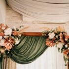 Pergola drewniana, konstrukcja na tło 2,4 x 2 m Pergola drewniana, konstrukcja na tło 2,4 x 2 m