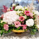 Patera metalowa, złota śr. 24 cm, wys. 10 cm Patera metalowa, złota śr. 24 cm, wys. 10 cm