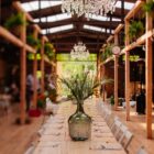 Wazon gąsior, zielone szkło wys. 42 cm Wazon gąsior, zielone szkło wys. 42 cm