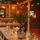 Wazon gąsior, zielone szkło wys. 42 cm Wazon gąsior, zielone szkło wys. 42 cm