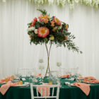 Stojak złoty taliowany, klepsydra wys. 70cm Stojak złoty taliowany, klepsydra wys. 70cm