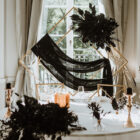 Stelaż ROMB złoty, metalowy 1,7 x 2,2 m Stelaż ROMB złoty, metalowy 1,7 x 2,2 m