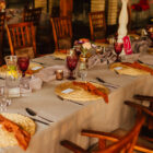 Osłonka na tealight, szklanka w kolorze miedzianym wys. 8 cm Osłonka na tealight, szklanka w kolorze miedzianym wys. 8 cm