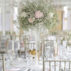 Wazon szklany FLO, stożek, wysoki wys. 60 cm Wazon szklany FLO, stożek, wysoki wys. 60 cm