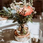 Wazon szklany z gwintem SŁÓJ wys. 15 cm Wazon szklany z gwintem SŁÓJ wys. 15 cm