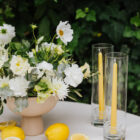 Waza ceramiczna beżowa śr. 21 cm wys. 16,5 cm Waza ceramiczna beżowa śr. 21 cm wys. 16,5 cm