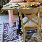 Dywanik turecki, boho, etno BORDOWY 60x120 cm Dywanik turecki, boho, etno BORDOWY 60x120 cm