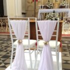 Krzesło CHIAVARI, białe + poduszka Krzesło CHIAVARI, białe + poduszka